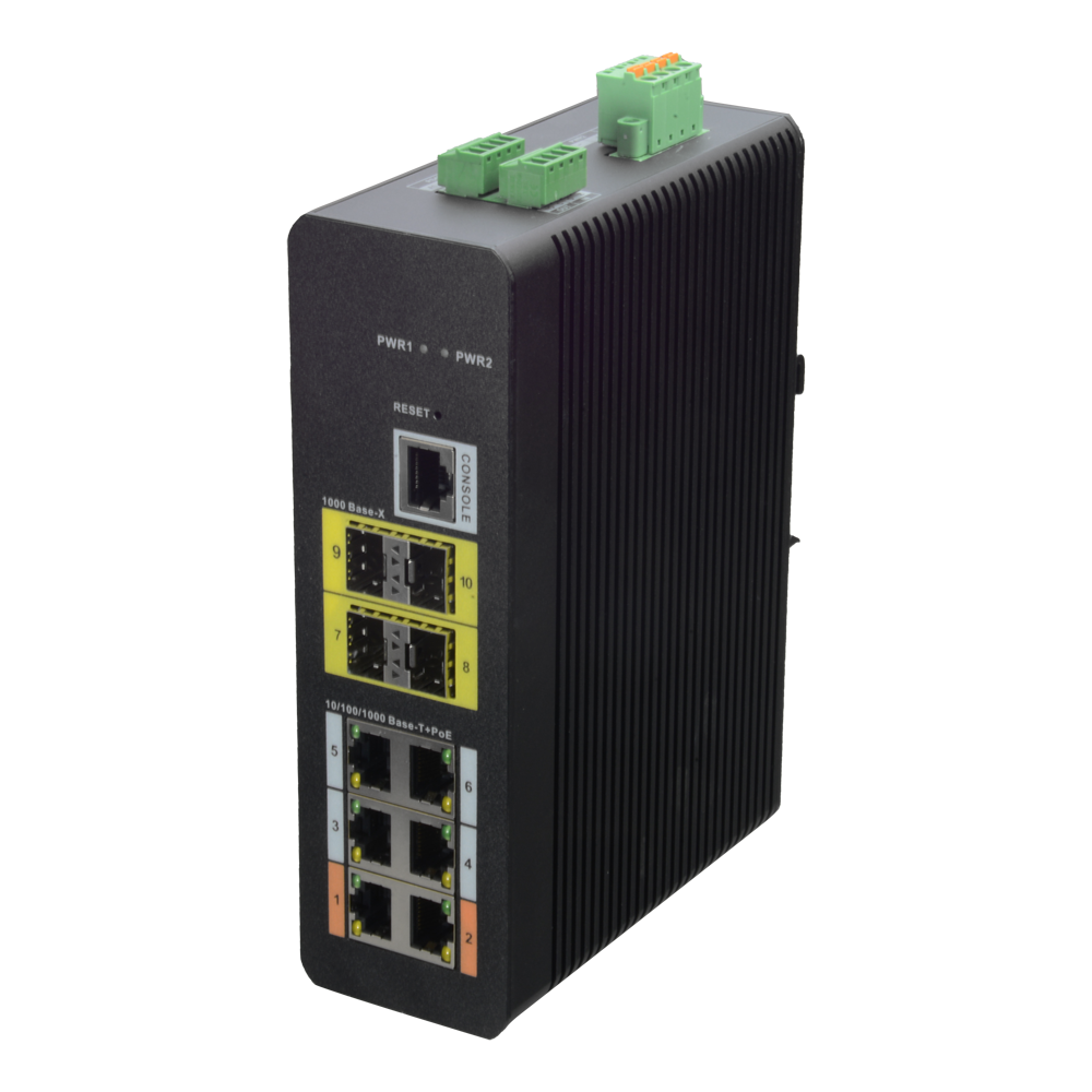 XS-SW1006HIPOE-MFG-120-DIN