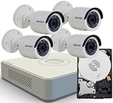 VTCA-HS20-4 Videovigilância Kit HIKVISION
