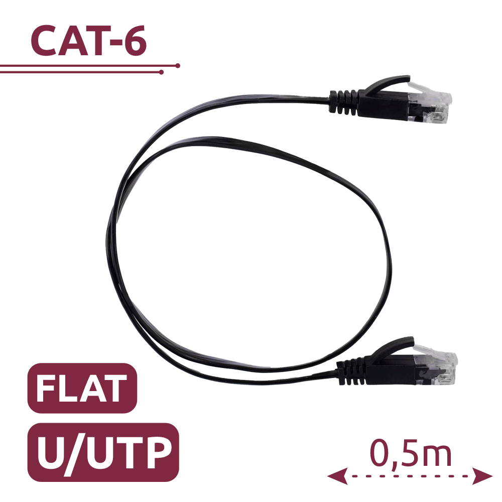 UTP6-05BK-FLAT