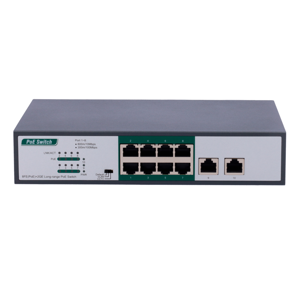 SW1008POE-H-800M-120W