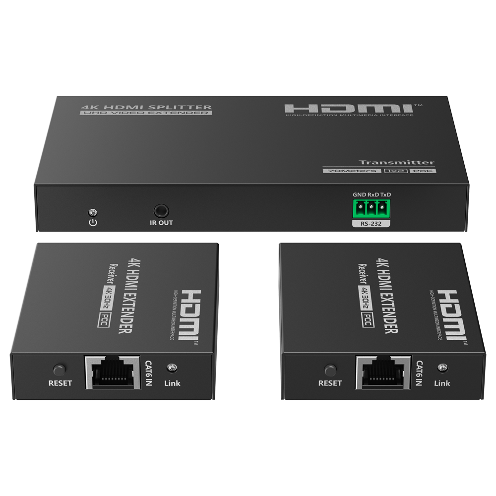 HDMI-SPL-1x2-4K30-CAT6-L