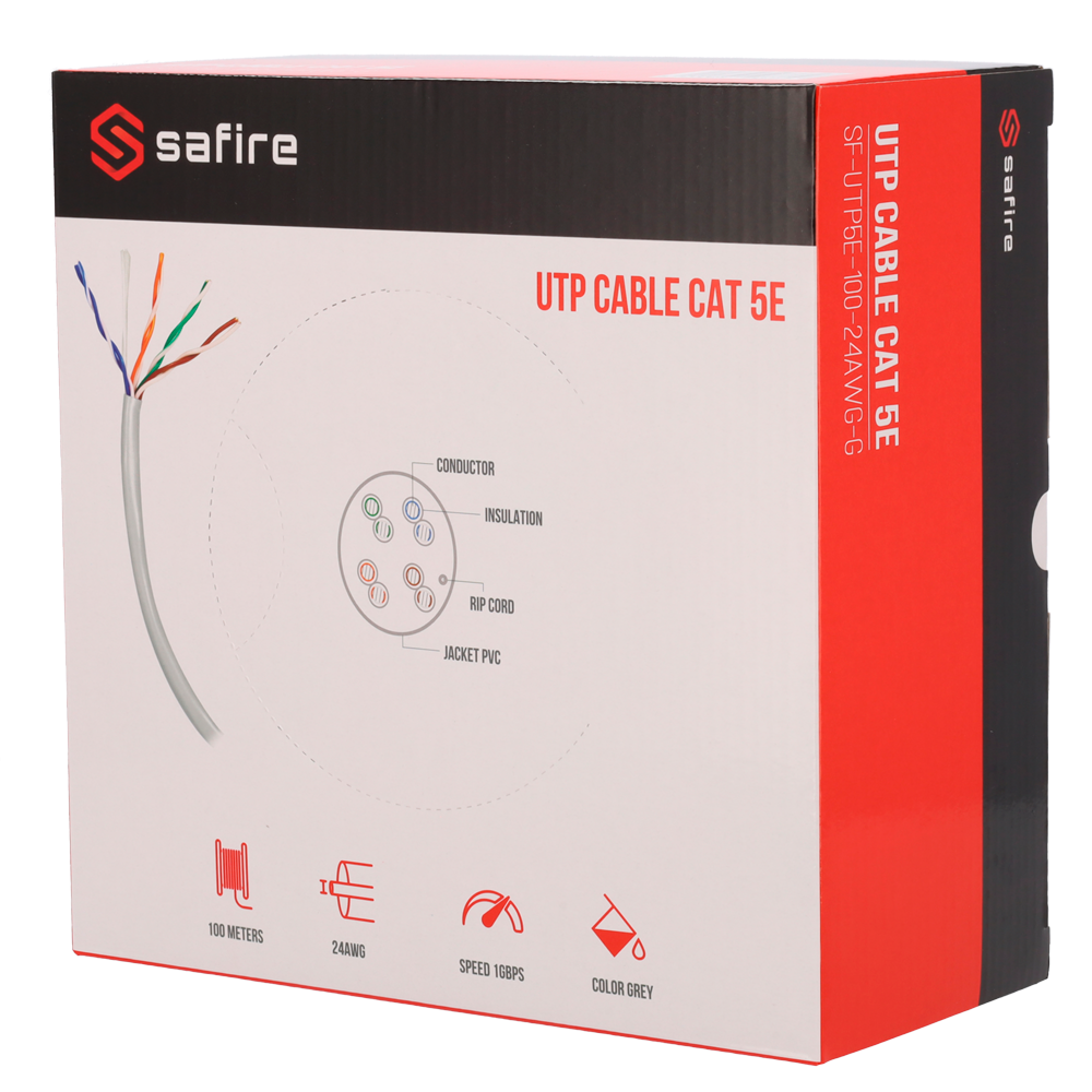 SF-UTP5E-100-24AWG-G