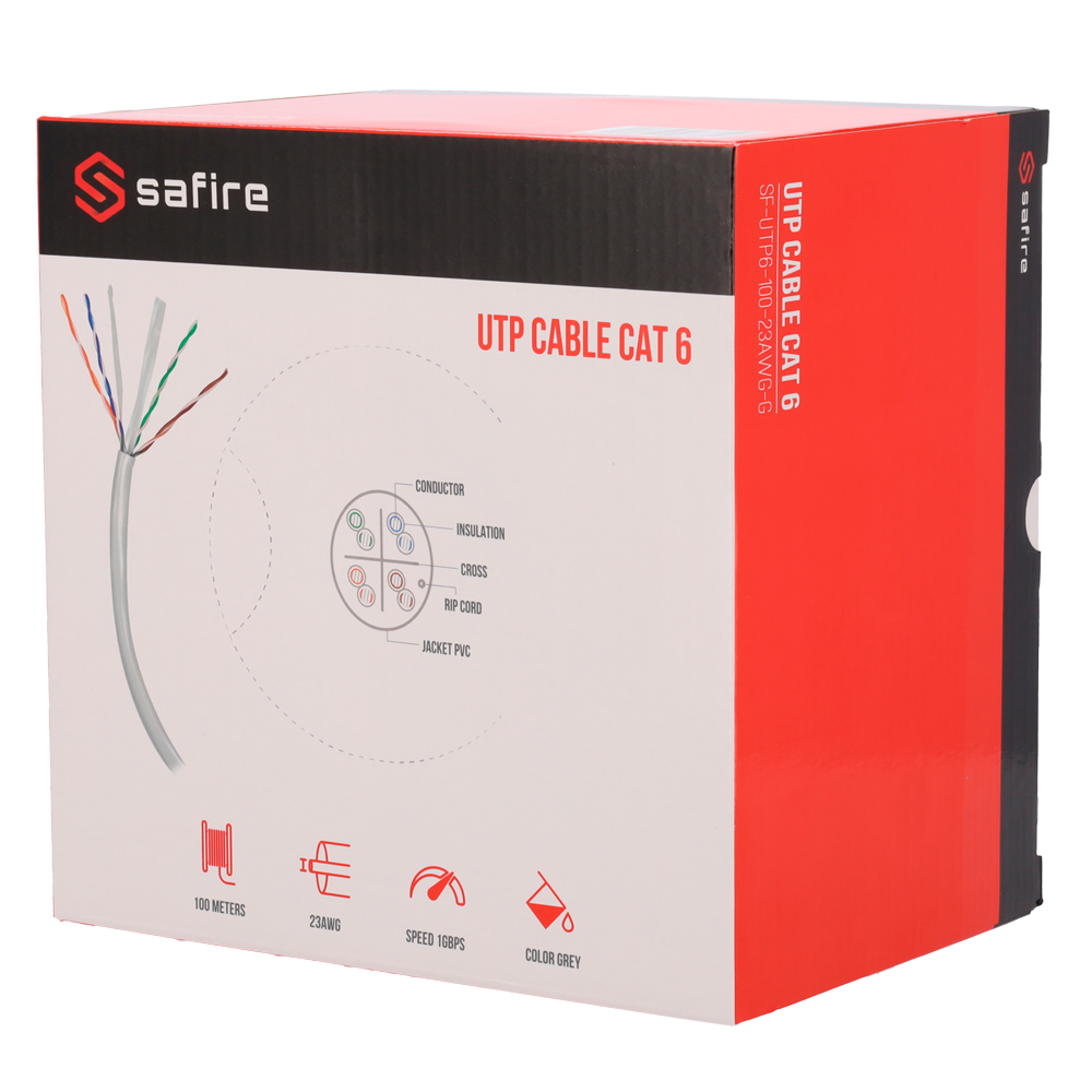 SF-UTP6-100-23AWG-G