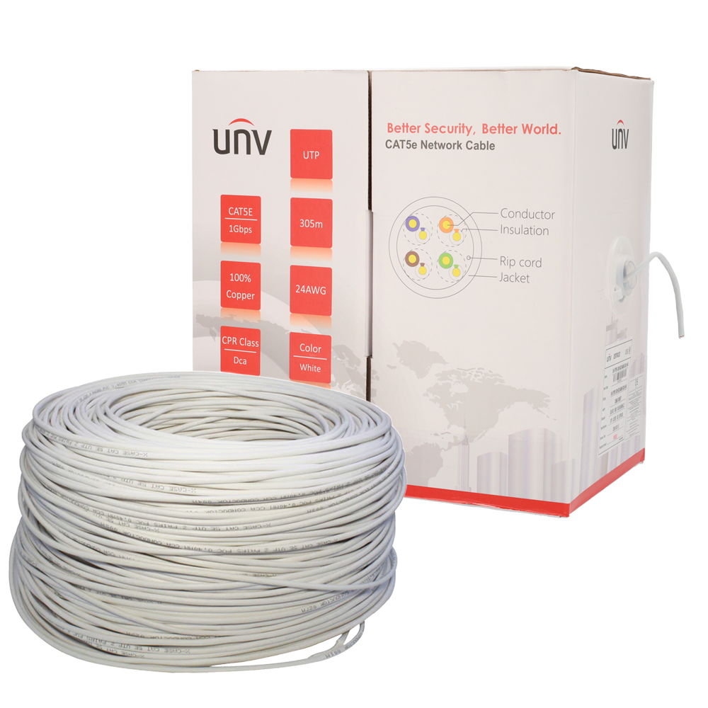 UV-UTP6-300-BC24AWG-DCA-B-W