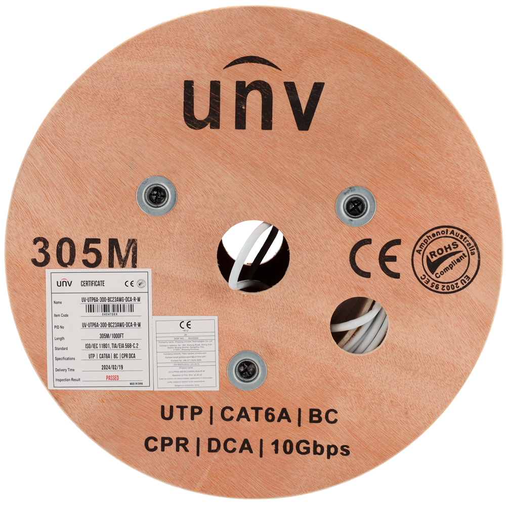 UV-UTP6A-300-BC23AWG-DCA-R-W