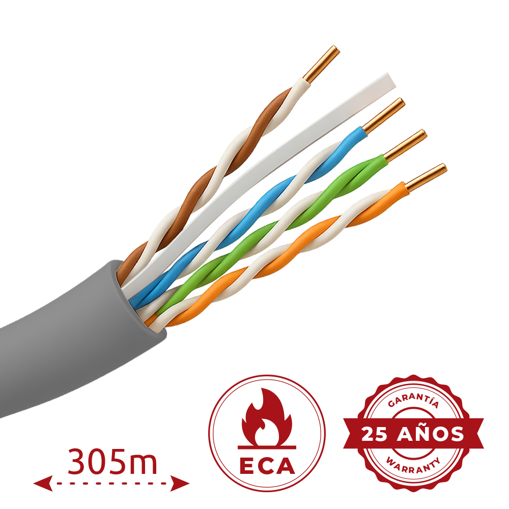 UTP6A-305-PVC-Eca