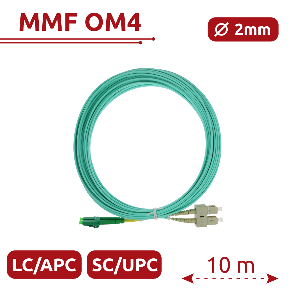 SF-LC-APC-SC-UPC-OM4-DX-10M